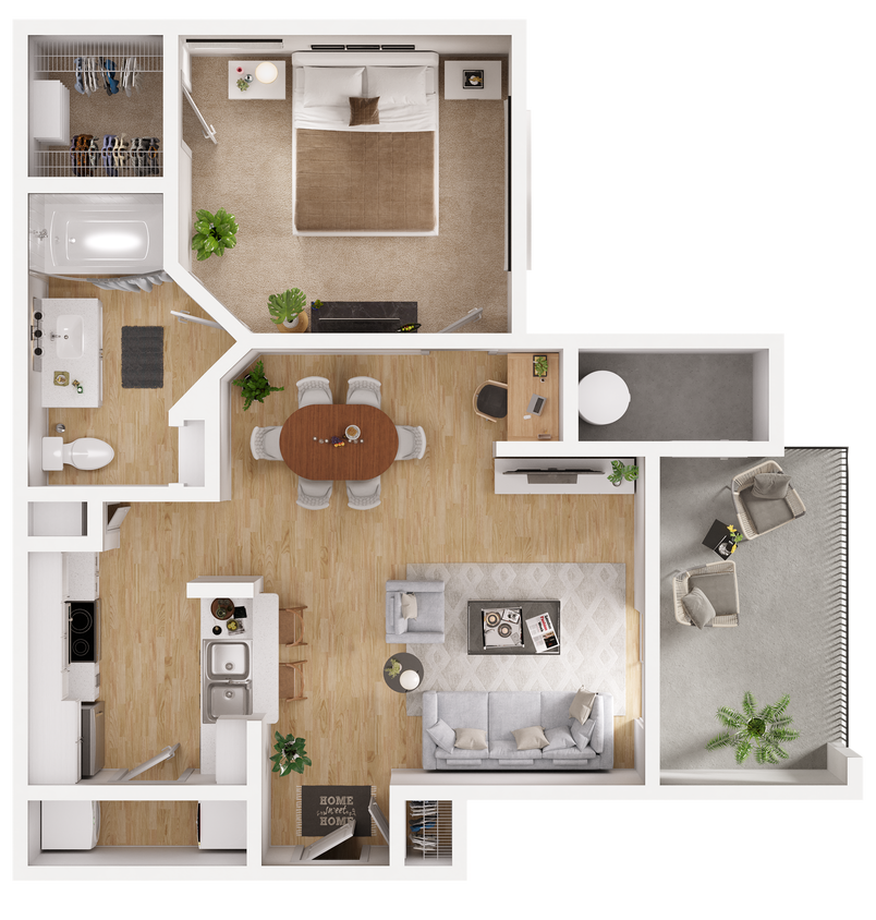 Floor Plan - Oak