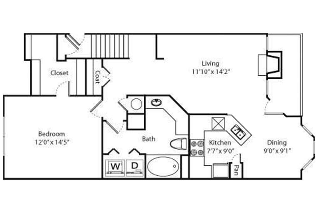 Floor Plan - Cottonwood Renovated A4r