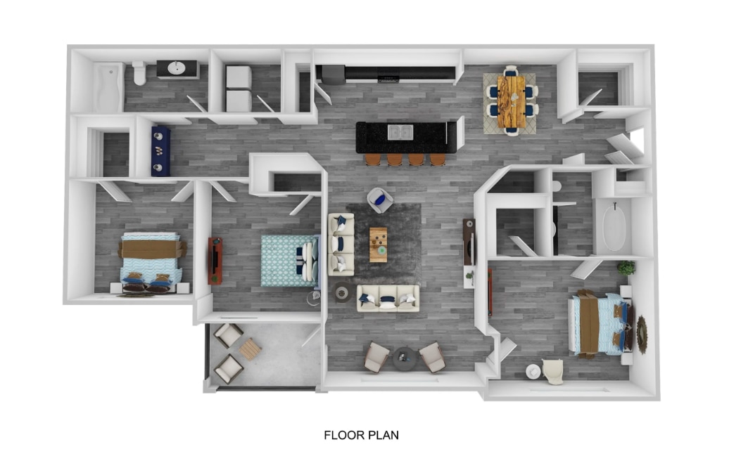 Floor Plan - C1 - The Oxford