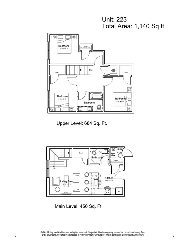 Floor Plan - Three Bed