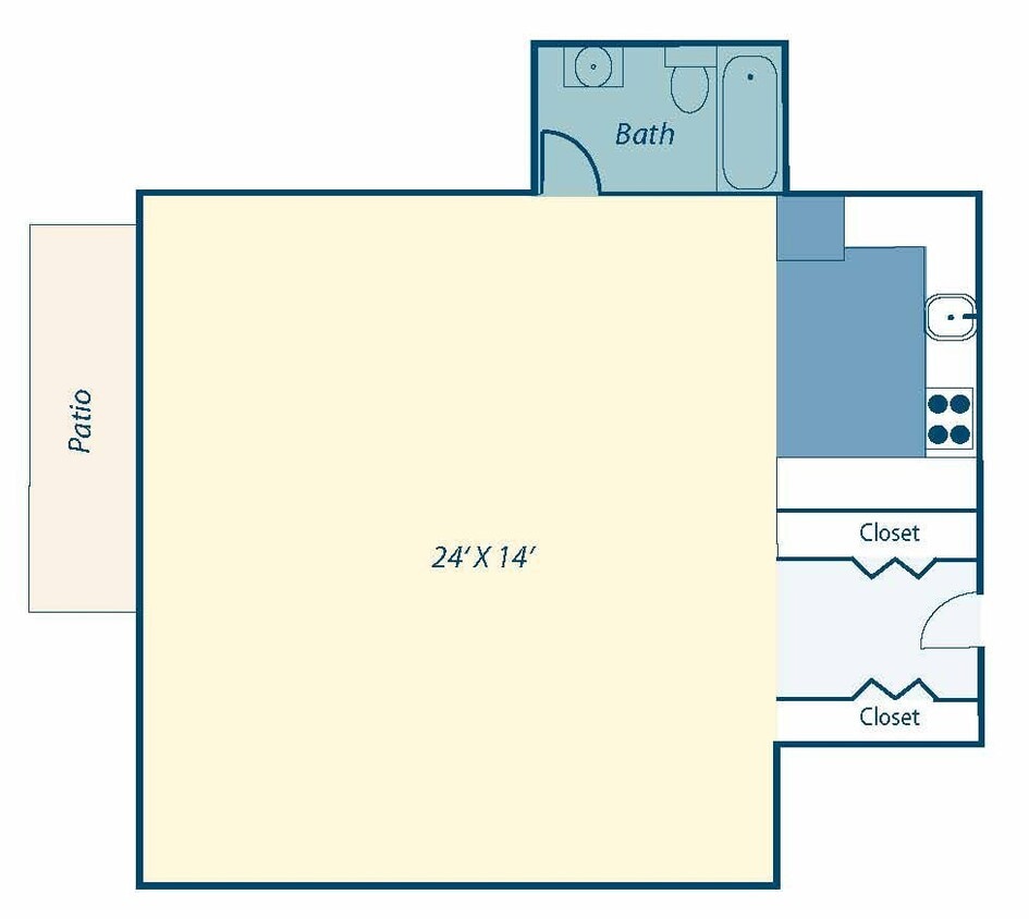 Floor Plan - Studio