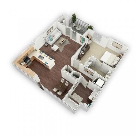 Floor Plan - Mahogany