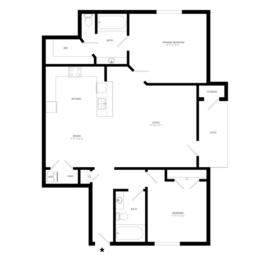 Floor Plan - Southern