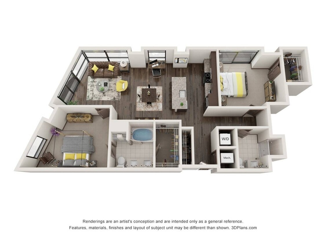 2 Bedroom - 2 Bathroom - Fairmont (2 Bedroom & 2 Bathroom)