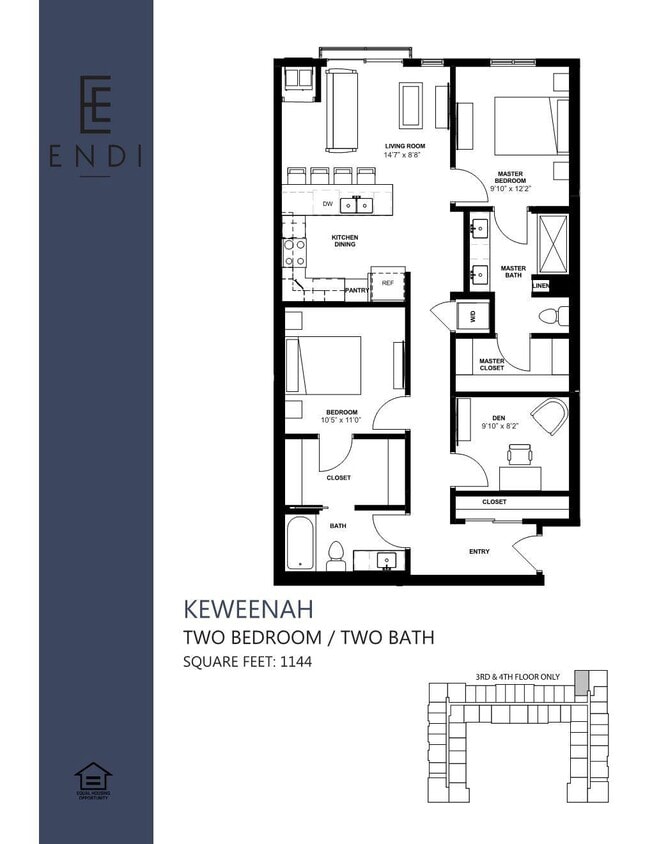 Floor Plan - Keweenaw