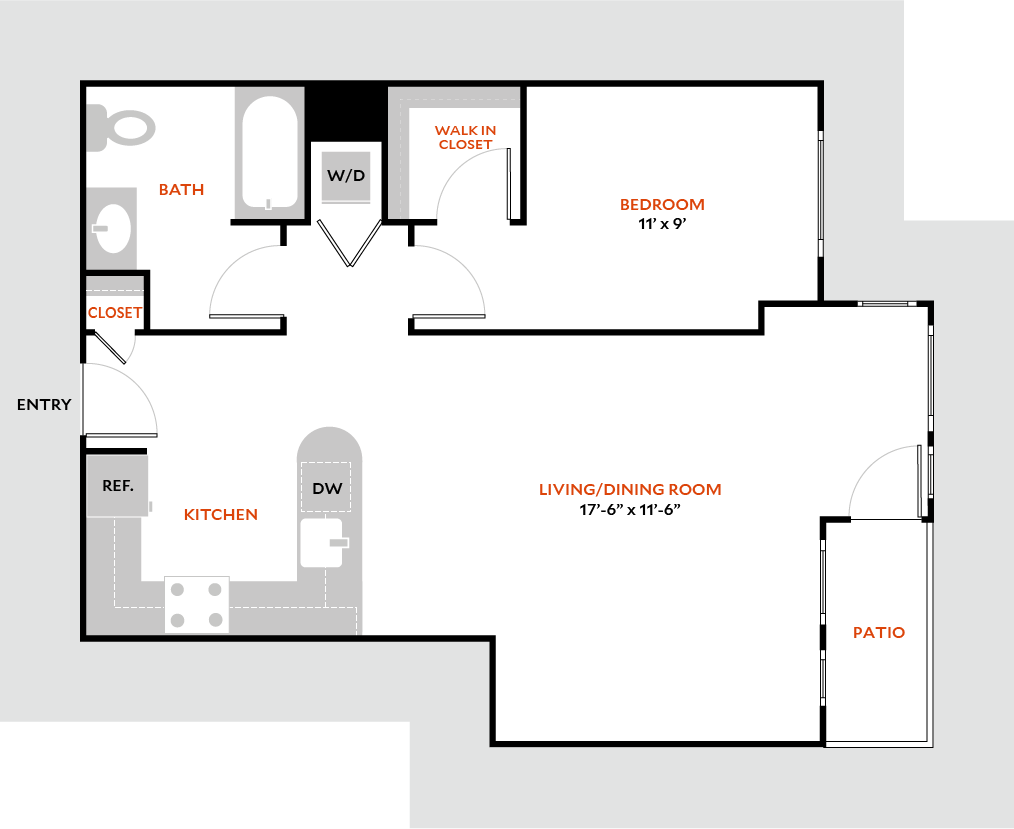 Floor Plan - Plan 1H