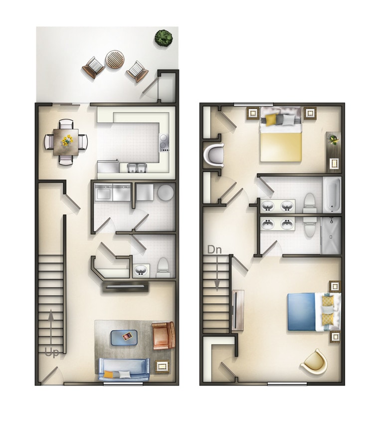 River Birch West Floor Plan - River Birch West