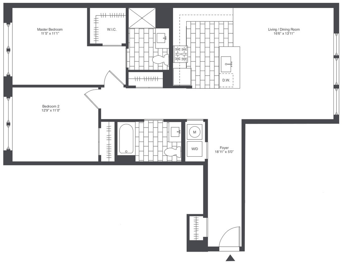 511 - cbc4 2 Bed/2 Bath