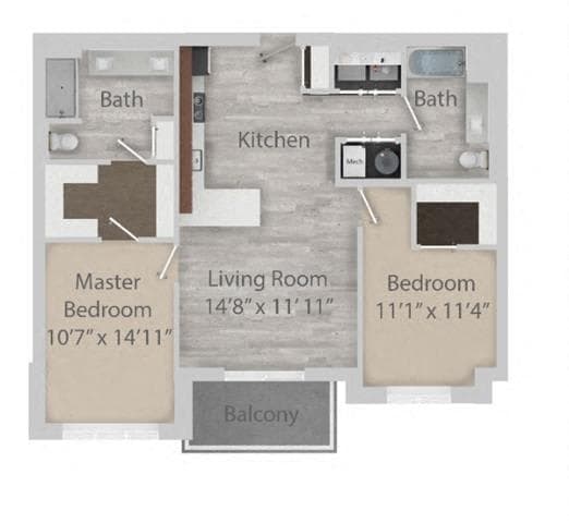 Floor Plan - b7-buck