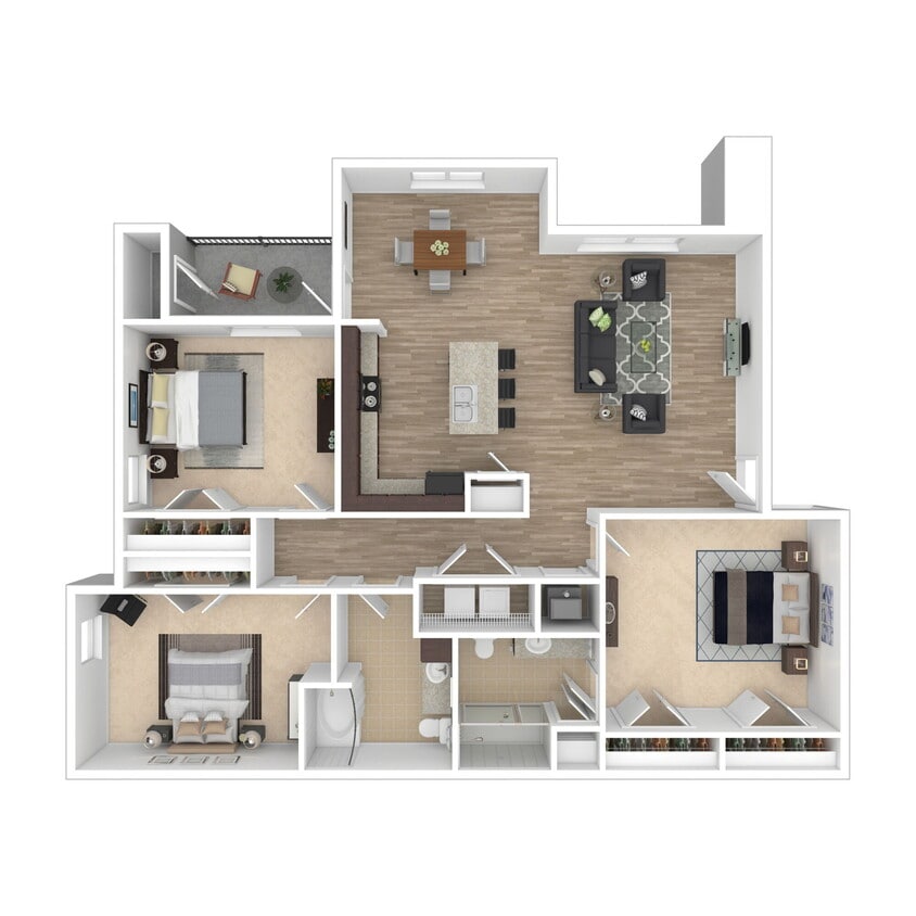 Floor Plan - 3x2 - Richlands