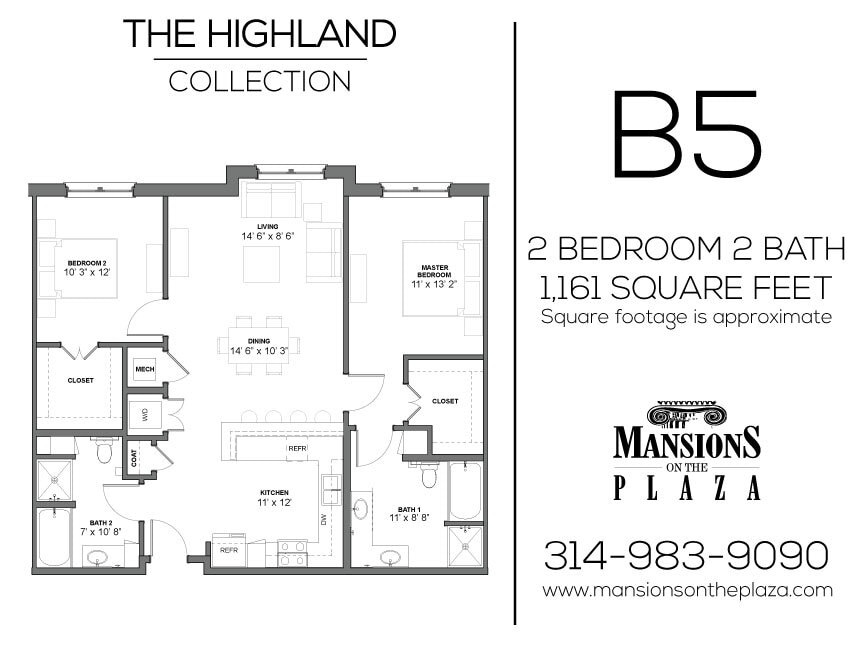Floor Plan - Highland - B5