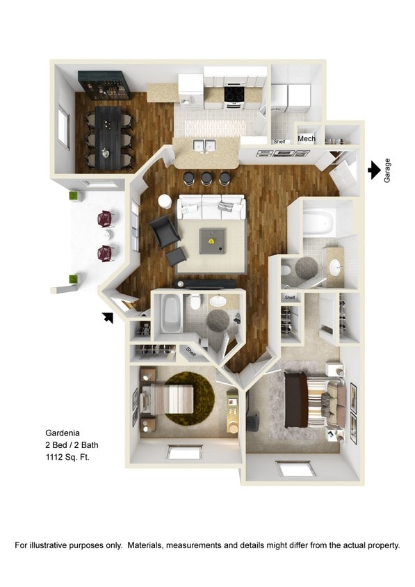 Floor Plan - Gardenia