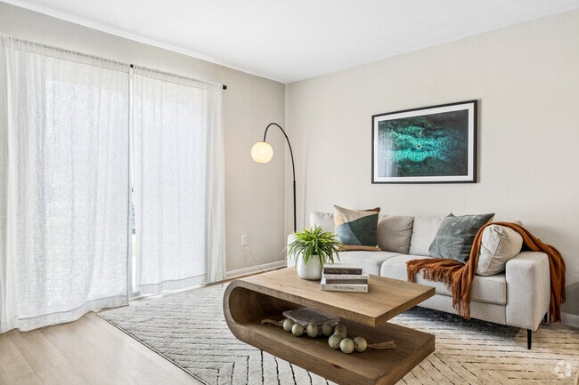 A3-V - 1BR, 1BA - 558SF - Living Room - Attain at Chic's Beach