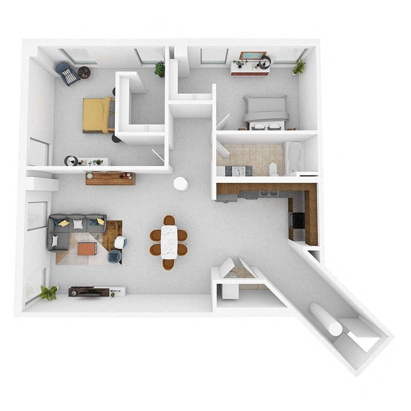 Floor Plan - B1 - The Hepburn