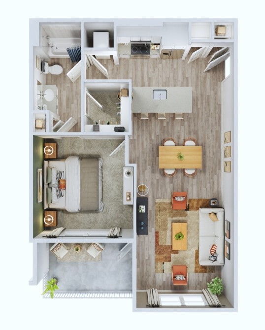 Floor Plan - 1A