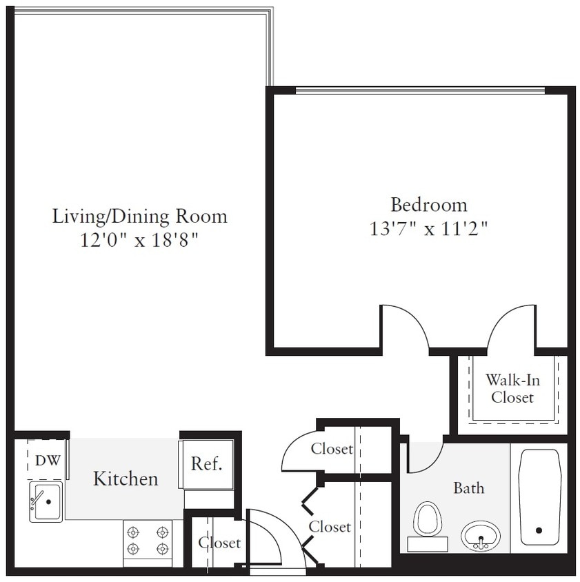 Floor Plan - A1-800sq-Tier28-29