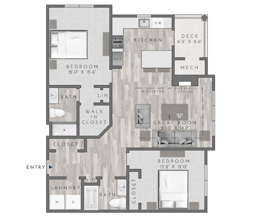 Floor Plan - Upland
