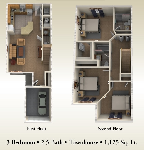 3BR/2.5BA - The Onyx Newly Renovated