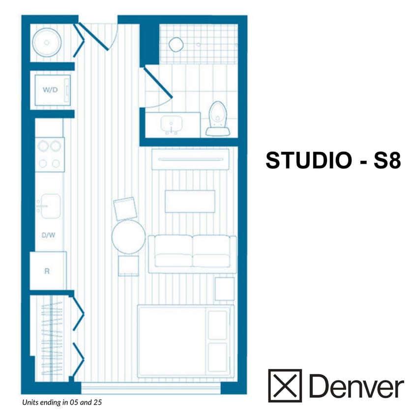 Studio Layout: S8 - Studio - S8 Layout
