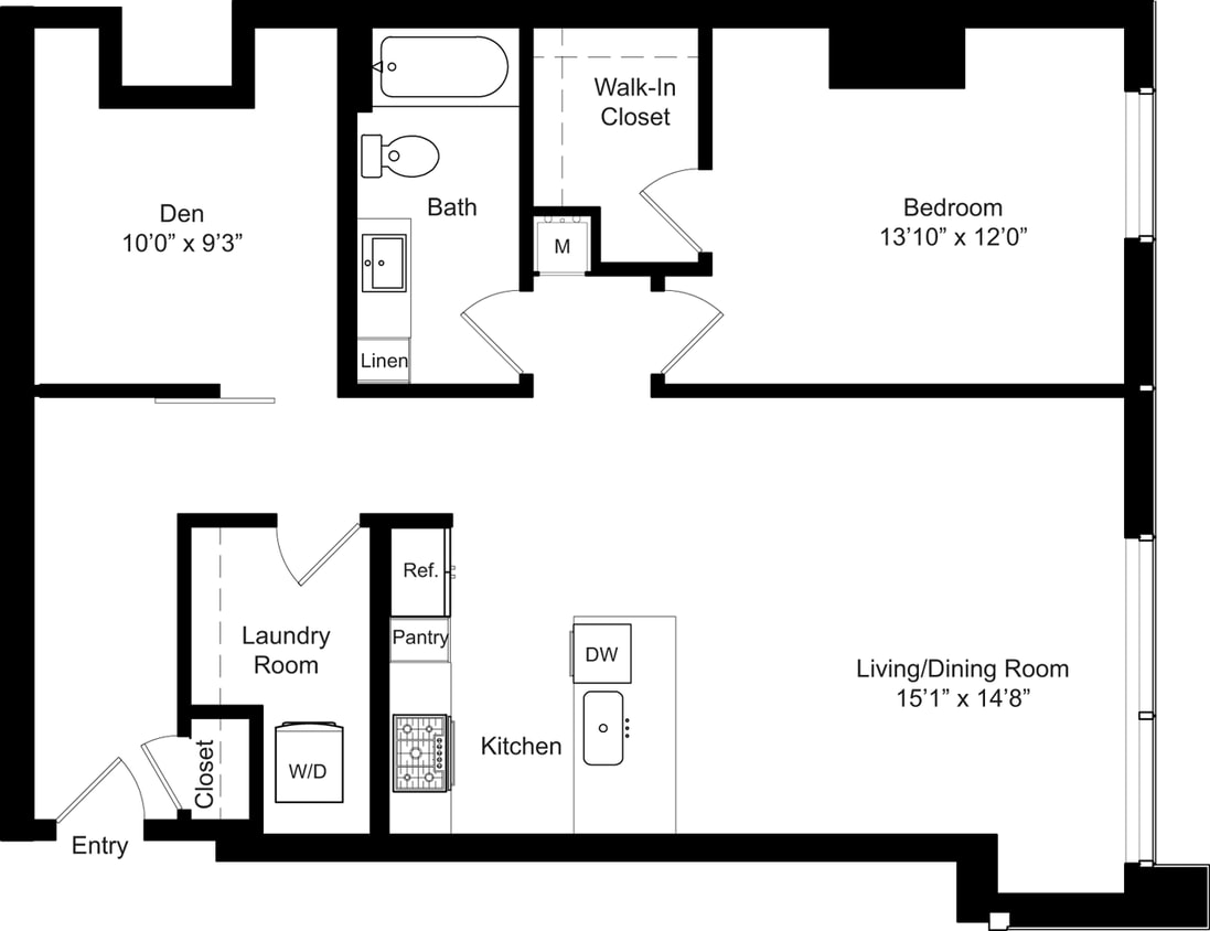Floor Plan - A6b Level 37-38