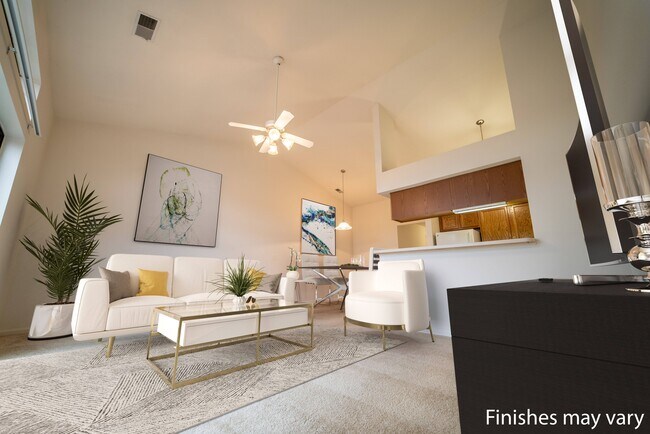 Sarah Living Room - Prairie Lakes Apartments