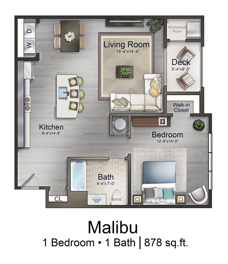 Floor Plan - Malibu