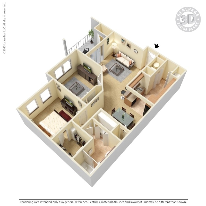 Floor Plan - California with Garage
