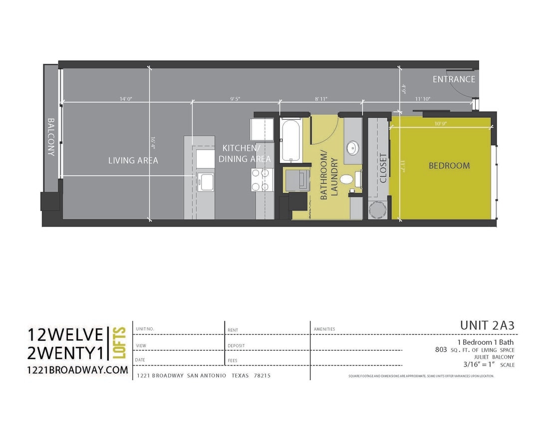 Floor Plan - 2A3