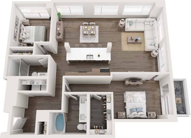Floor Plan - B2WD2