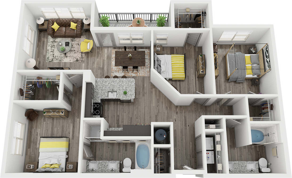 Cue Galatyn Station - C2A Floor Plan - C2A