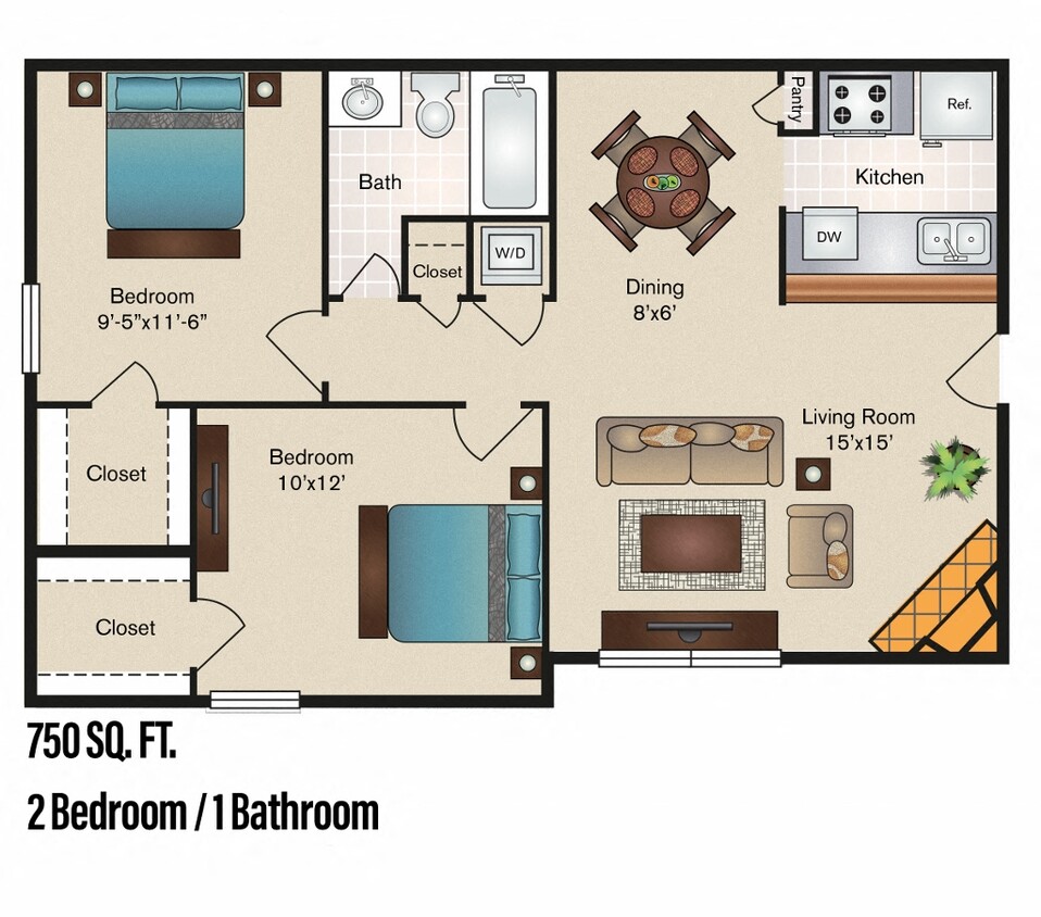 Floor Plan - Belmont - B1