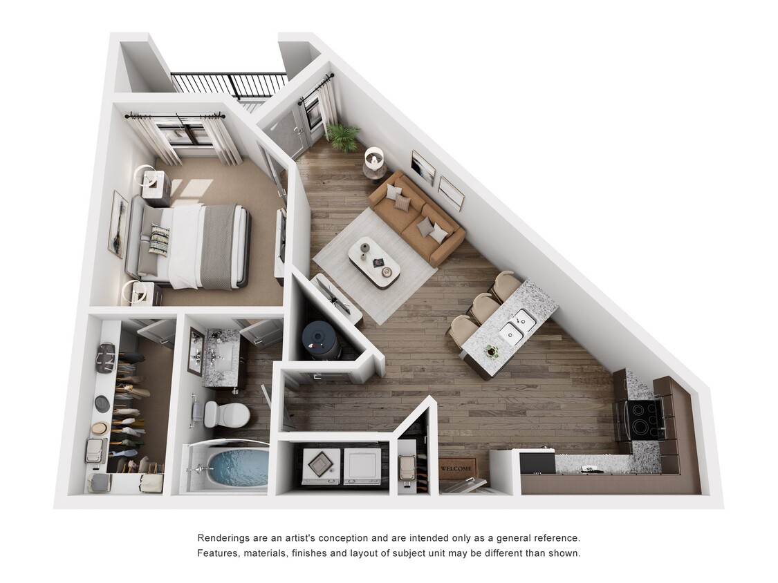 Floor Plan - 1B