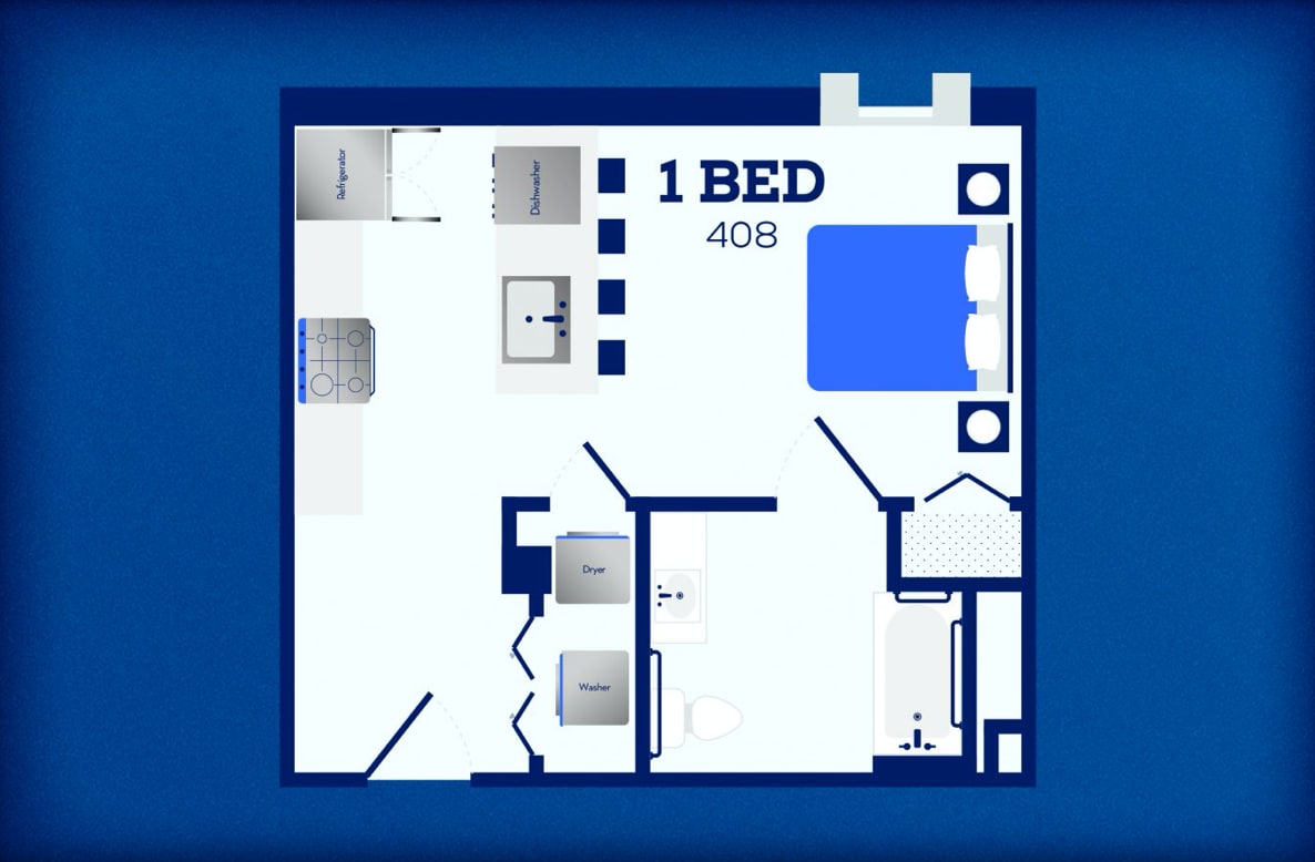 Floor Plan - 408