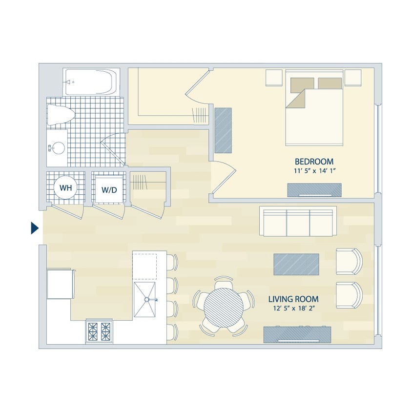 1 Bedroom Suite - Suite M