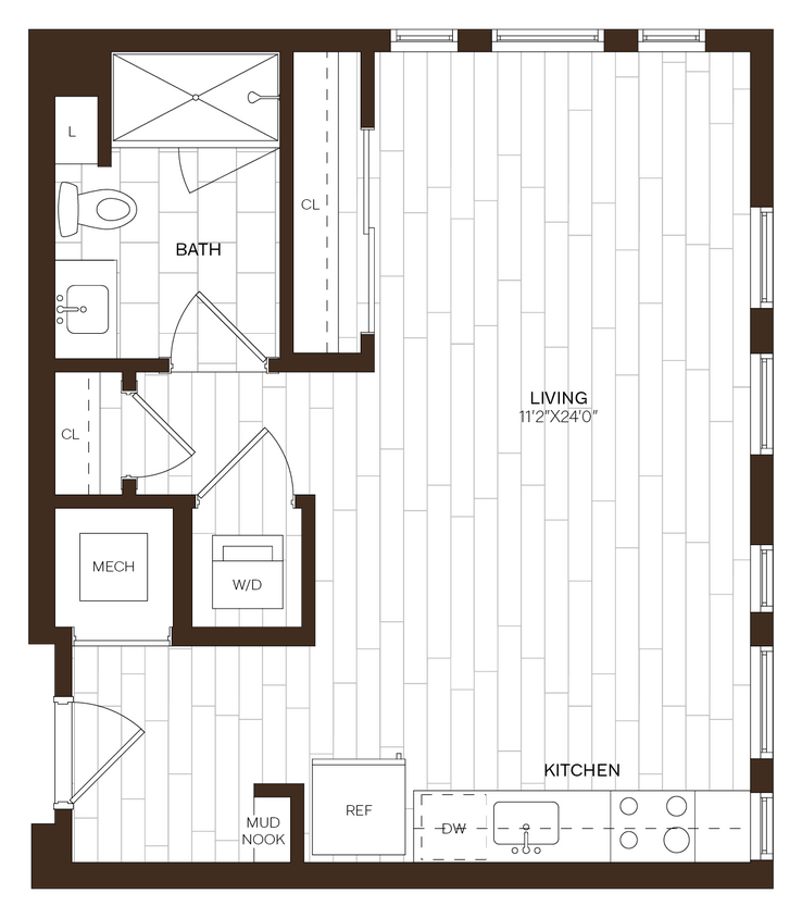 Floor Plan - Studio-S9
