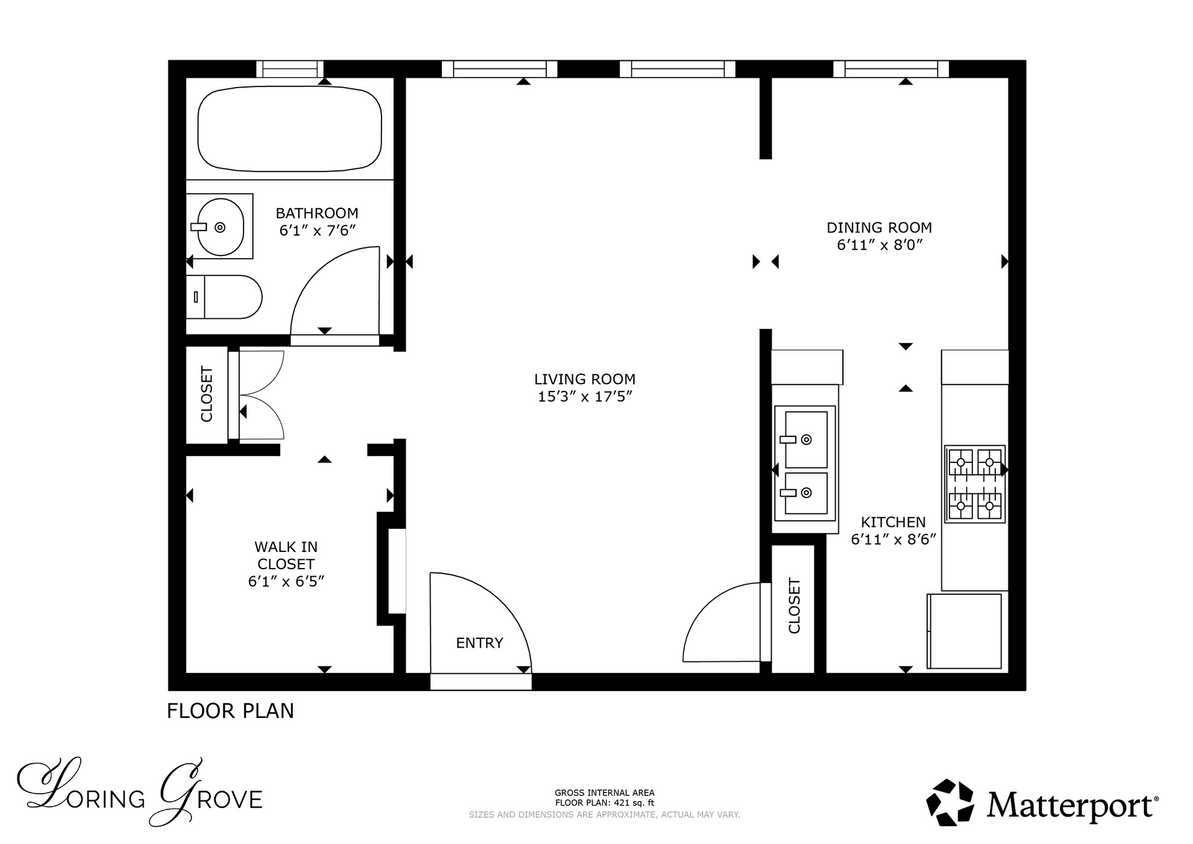 Floor Plan - Studio
