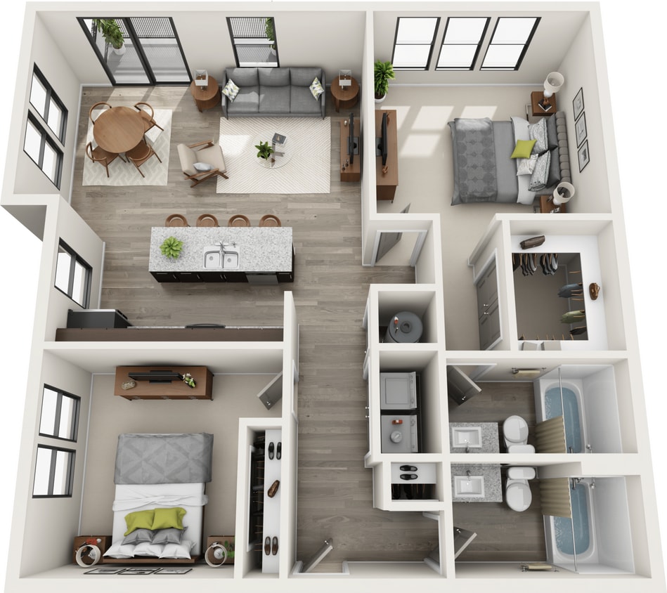 Calloway floor plan Main & Stone - Calloway
