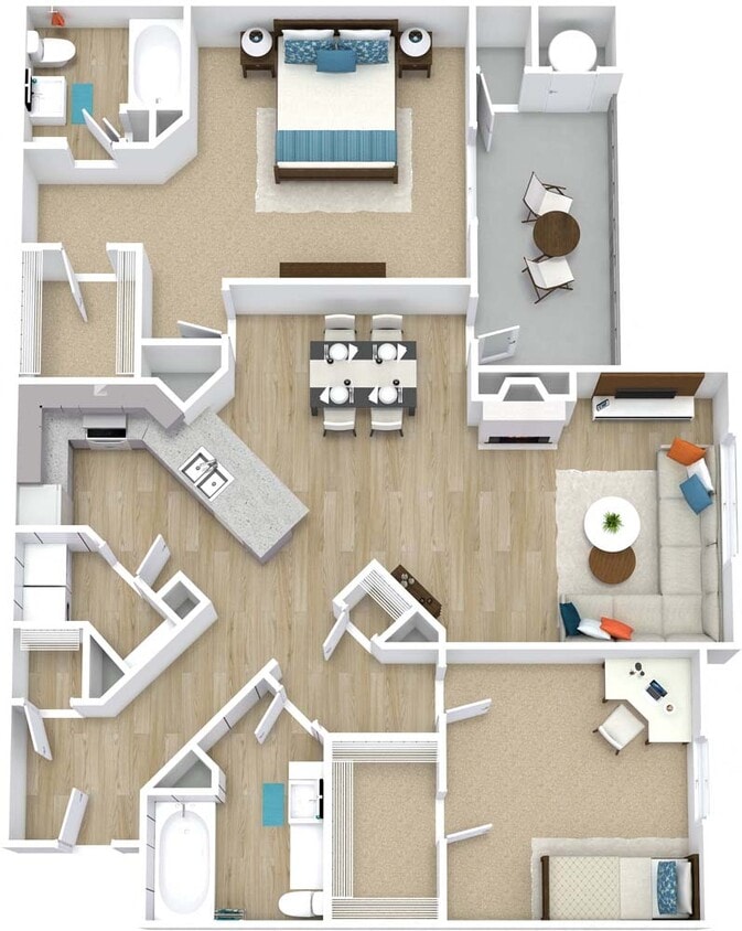Floor Plan - The Oak