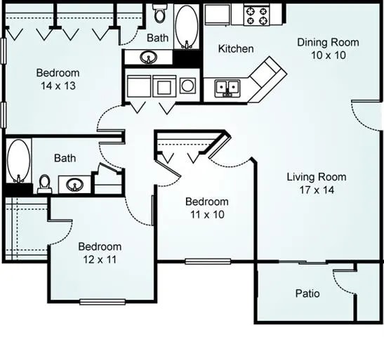 Floor Plan - C - Willow
