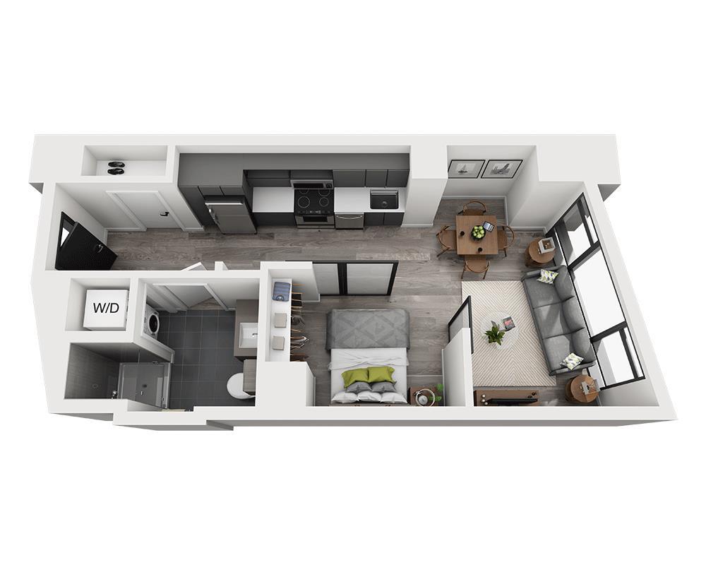 Floor Plan - Studio E1F