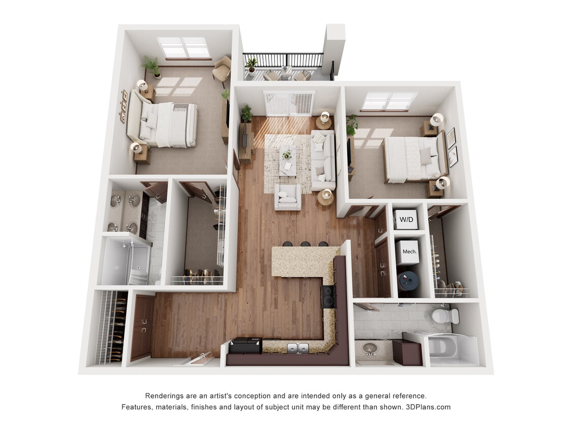 Westown - 3D Floorplan - Westown