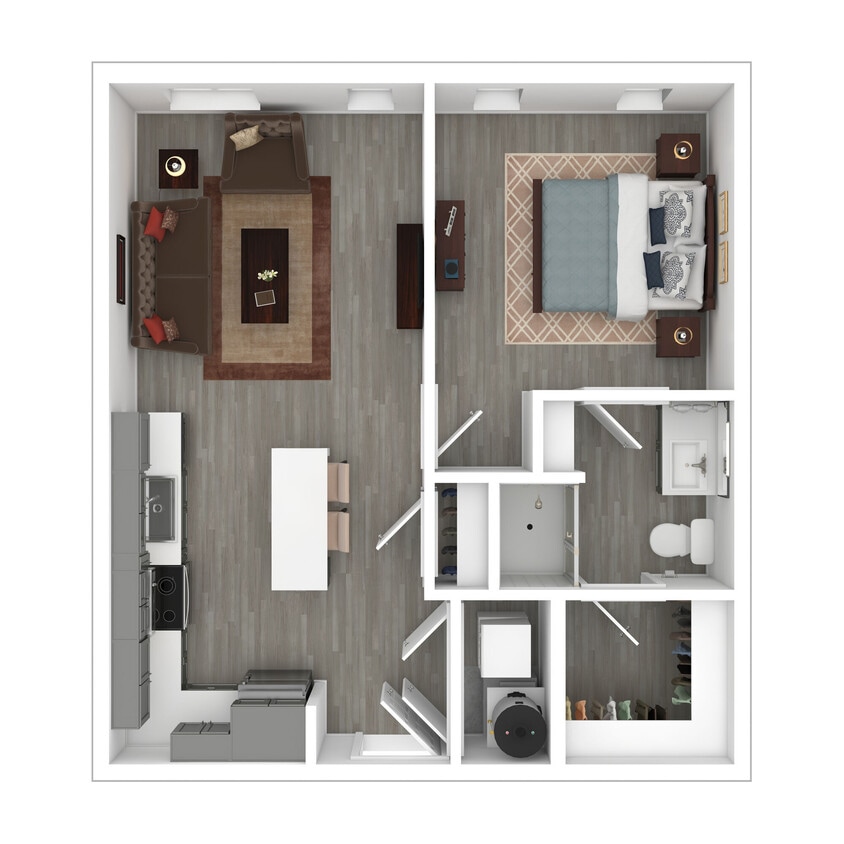 Floor Plan - The Bustle
