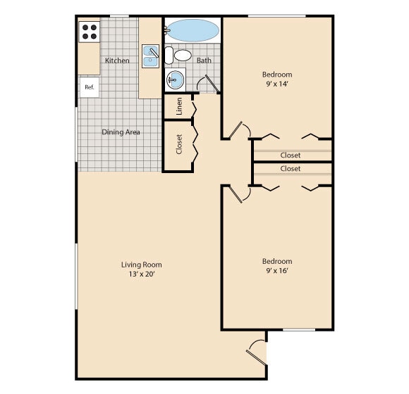 Floor Plan - Oak