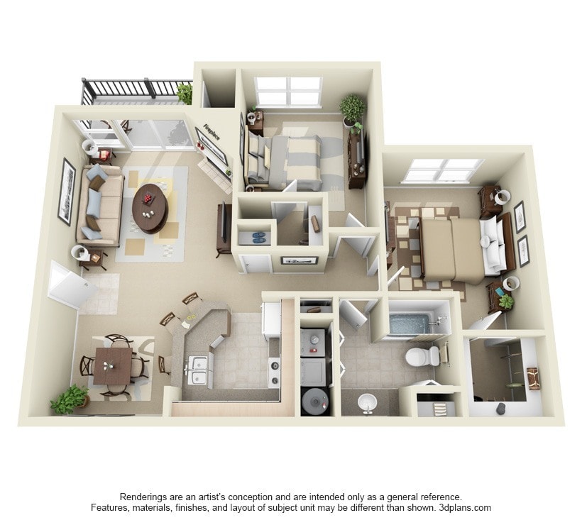 Floor Plan - Residence 4 Luxury