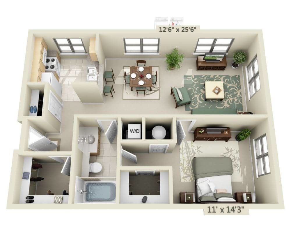 Floor Plan - A1H