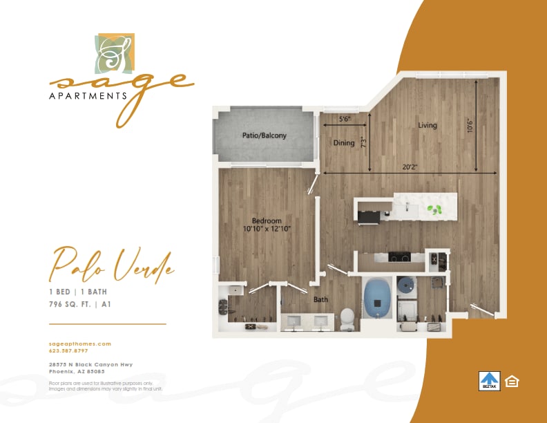 Floor Plan - Phase 2: Palo Verde