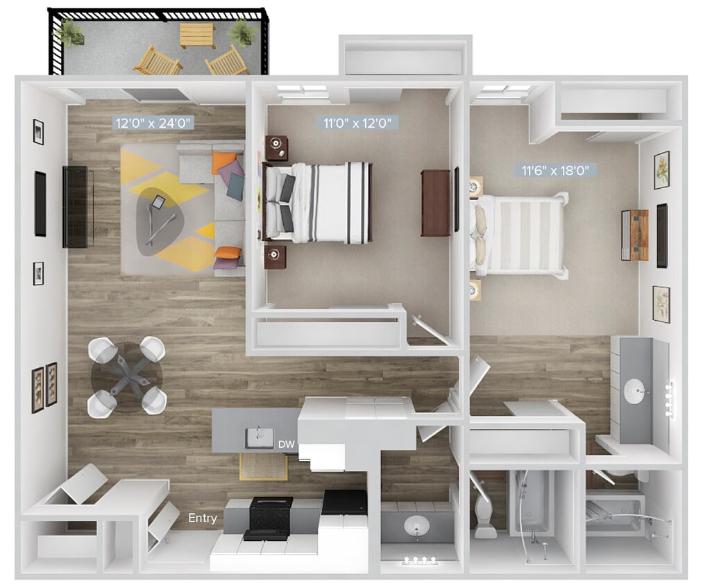 Floor Plan - B3-1000-1