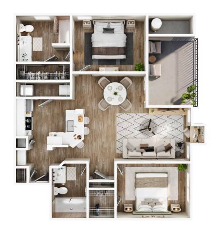 Floor Plan - B1R