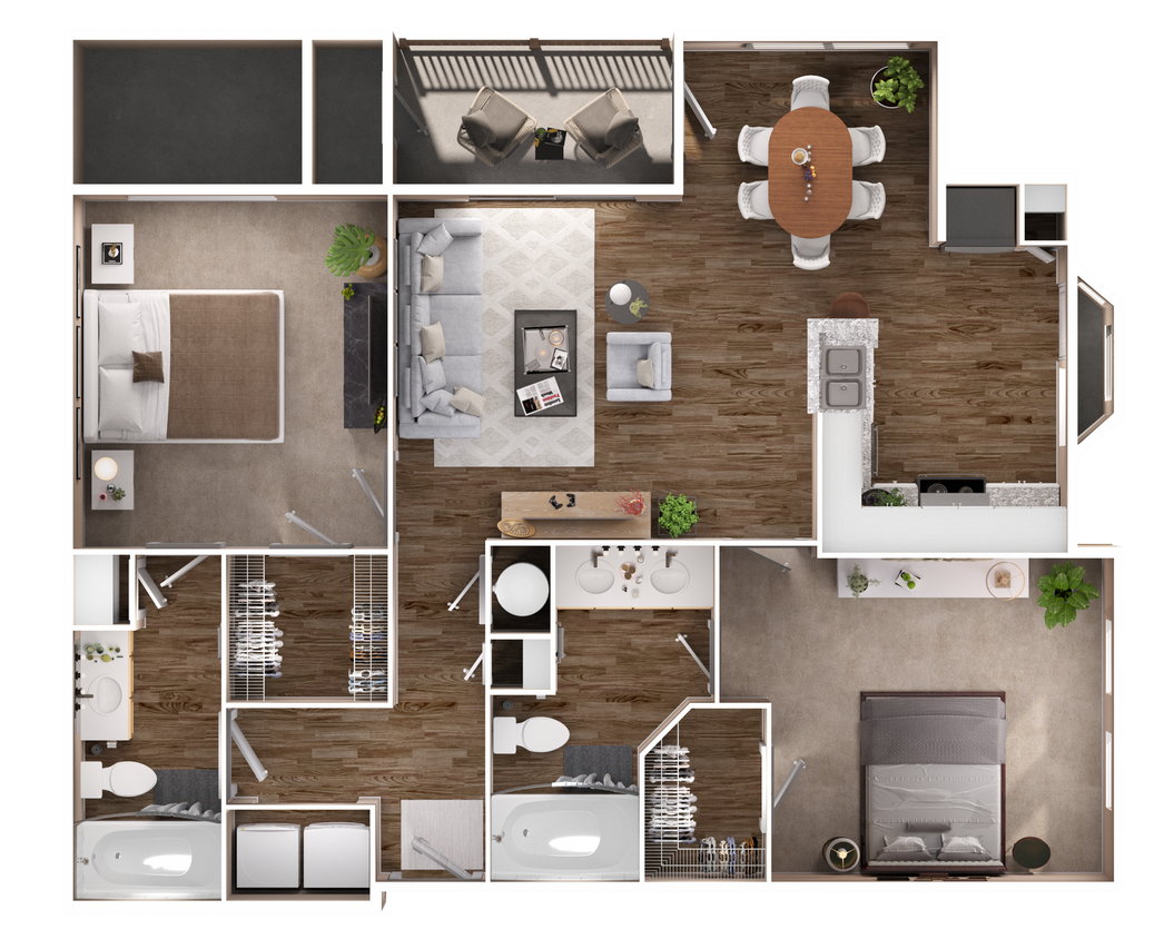 C188390 Park at Steele Creek_3D FP_B2B - B4