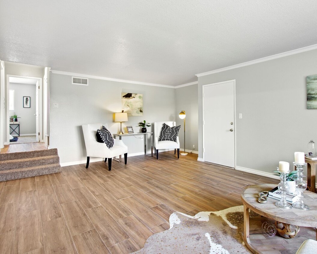 Floor Plan - Capri - 2 BR, 1 BA UP